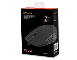 Миша REAL-EL RM-295 Black USB - мініатюра 2