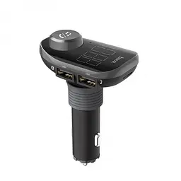 Автомобільний FM трансмітер модулятор Bluetooth MP3 HOCO E45 Happy route - мініатюра 2
