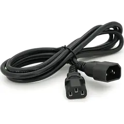 Кабель питания Voltronic C13 to C14 0.75mm2 OEM 1.8m (PC-IEC C13-C14 CCA18)