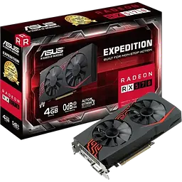 Відеокарта AMD Radeon RX 570 4GB Asus Expedition (EX-RX570-4G) Б/В