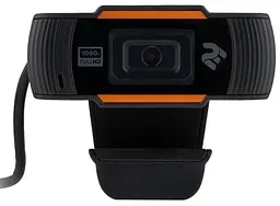 Веб-камера 2E FHD Black-Orange (2E-WCFHD) - мініатюра 2