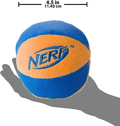 Іграшка для собак Nerf Dog Trackshot Ball з інтерактивною пищалкою і хрускотом - мініатюра 4