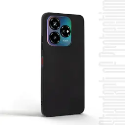 Чохол до мобільного телефона Armorstandart Matte Slim Fit ZTE Nubia V60 Design Black (ARM78946) - мініатюра 2