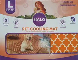 Охолодний килимок для собак HALO Pet Cooling Mat Orange