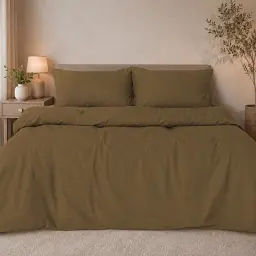 Комплект постільної білизни Ranforce Elite MirSon Light cacao 160 x 220 см (2200013671268)