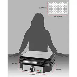 Вафельница Profi Cook PC-WA 1240 - мініатюра 5
