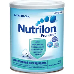 Дитяча суміш Nutrilon Передчасний догляд вдома 400 г (4056631000397) - мініатюра 1
