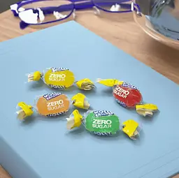 Льодяники Jolly Rancher Zero Sugar Tropical Fruit Flavored Hard Candy 172г - мініатюра 4