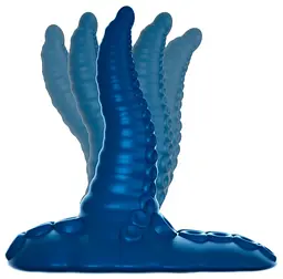 Вібратор Beasty Cocks Tentacl 14.8 см (синій) - мініатюра 13