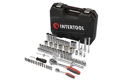 Набір інструментів Intertool RED 94 од., 1/4" x 1/2" (ET-9094) - мініатюра 3