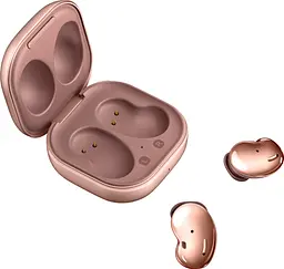 Бездротові навушники Samsung Galaxy Buds Live (R180) Bronze (SM-R180NZNASEK) - мініатюра 2