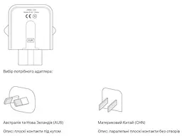 Комплект адаптерів Apple World Travel Adapter Kit (MD837) перехідники на всі розетки - мініатюра 8