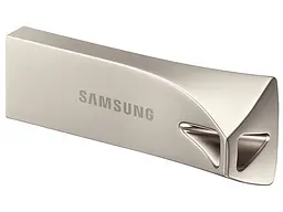 USB флеш накопичувач Samsung 128 GB Bar Plus Silver (MUF-128BE3/APC) - мініатюра 2