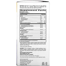 Жирні кислоти Country Life Omega 3-6-9 Complete 90 капсул - мініатюра 2