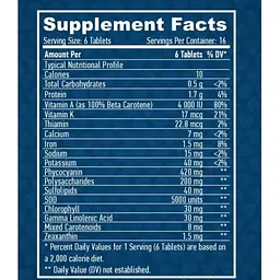 Дієтична добавка Спіруліна Haya Labs All Natural Spirulina 500 мг 100 таблеток - мініатюра 2
