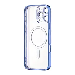Чохол Ductil Metallic Edge with MagSafe (Protected Camera & Lens) iPhone 16 Pro Max Light Blue - мініатюра 3