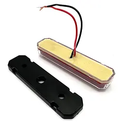 LED Габарит Thoc Auto 85 х 20 мм 12/24V 9 діод Неоновий Червоний (ТН-952) 1 шт.