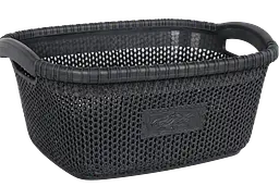Корзина для білизни VIOLET HOUSE 1003 Віолетта ANTHRACITE 28 л (7195488)