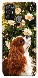 TPU чохол Demsky Flower spaniel для ZTE Blade A52