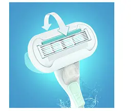 Станок для гоління жіночий Gillette Venus Extra Smooth Sensitive з 1 змінним картриджем - мініатюра 5