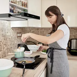 Витяжка Klarstein Mariana Neo 60 640 м³/год (10035926) чорний - мініатюра 4