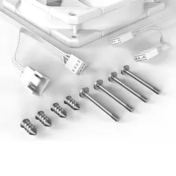 Вентилятор ID-Cooling TF-12025-PRO ARGB REVERSE WHITE (TF-12025-PRO ARGB REVERSE WHITE) - мініатюра 6