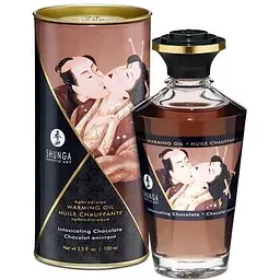 Розігрівальна олія Shunga Aphrodisiac Warming Oil - Intoxicating Chocolate (100 мл)
