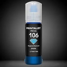 Чорнило PRINTALIST 105 для Epson L7160/7180 70г Cyan водорозчинне (PL106C) - мініатюра 6