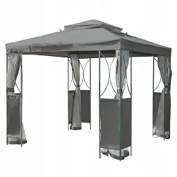 Павільйон садовий GardenLine ALTANA Grey