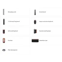 Фен-стайлер Dyson Airwrap Multi-Styler and Dryer Straight to Wavy Strawberry Bronze/Blush Pink (560767-01) EU [123440] - мініатюра 3