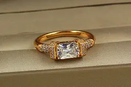Кільце Xuping Jewelry абсолют р 20 золотисте