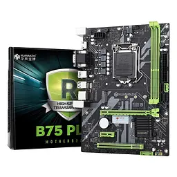 Материнська плата Huananzhi B75 PLUS M.2 (B75 PLUS M.2) (Socket 1155, Intel B75, - мініатюра 4