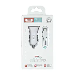 Зарядний пристрій XO 2xUSB 2.4A + cable USB to Micro 5P white (TZ10-M-WH) - мініатюра 4