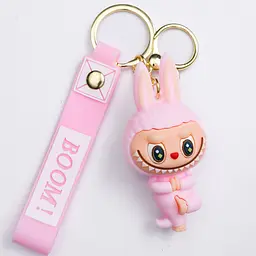 Брелок для ключів Лабубу Pink Yoga 4*8 см Yiwu HP-55-16P