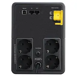 ДБЖ APC Back UPS 1200VA, (BX1200MI-GR) - мініатюра 4