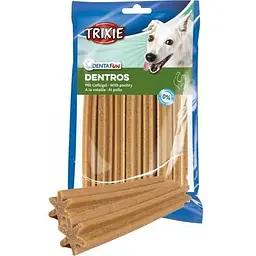 Ласощі для собак Trixie Denta Fun Dentros Жувальні палички з м'ясом птахів 180 г 7 шт. - мініатюра 3