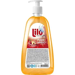 Мило рідке косметичне Lilu Персик 1 л ПЕТ