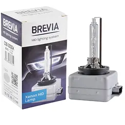 Ксенонова лампа Brevia D3S 5000K, 42V, 35W PK32d-3, 1шт(85315c)