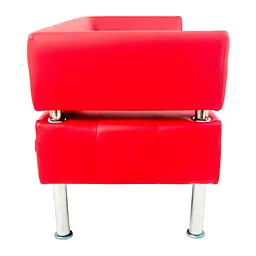 Диван Richman Офіс Комплектація Подвійний Зі Спинкою Та Підлокітниками Оббивка Роккі 65 - мініатюра 3