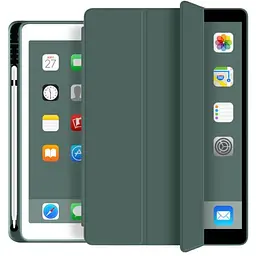 Чохол-книжка DK для Apple iPad 10.2" 7gen 2019 екокожа/силікон Smart Case cлот стилус (011189) green