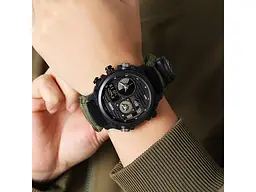 Наручные часы мужские 2202NAG Army Green Skmei acs0030152 - миниатюра 5