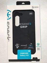 Оригінальний протиударний чохол для Samsung Galaxy S23 Speck Presidio2 Grip Black 150336-D143 - мініатюра 5