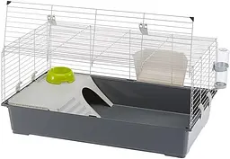 Клітка для кроликів та морських свинок Ferplast Rabbit 100 темно-сіра 95х57х46 см 57052370 - мініатюра 3
