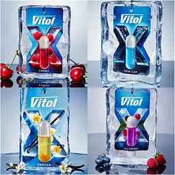 Ароматизатор для автомобіля VITOL X-Fresh Cherry (VF01) - мініатюра 4