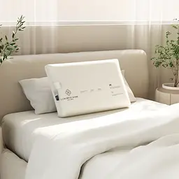 Подушка для сну з ефектом пам'яті 42x70 см гіпоалергенна кремовий Colorful Home - мініатюра 2