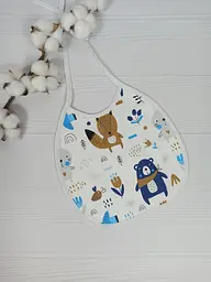 Набір дитячий з тарілочкою, ніблером, пірамідкою a.l.babybox Блакитний - мініатюра 4