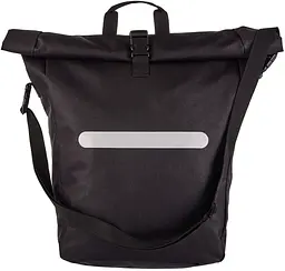 Велосипедна сумка на багажник із дощовиком 22L чорна Bikemate sum0028924 - мініатюра 1