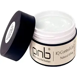 Гель PNB UV/LED IQ Control Gel Natural White 15 мл