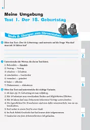 Німецька мова. 9 клас. Зошит з аудіювання. Einfaches Horverstehen - С. Корінь - мініатюра 4
