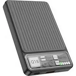 Зовнішній акумулятор Hoco Q18 Tourer MagSafe 10000mAh 22.5W Black (605182) [102662]